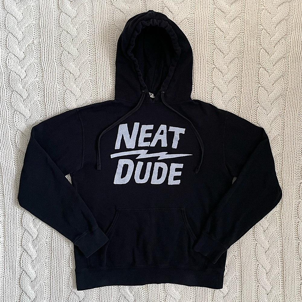 Neat Dude Black Pullover Hoodie